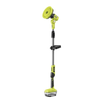 RYOBI 18 V ONE+ Akumulátorová čistící kartáč R18TPS-120G čištění pomocí elektricky rotačních kartáčů, průměr kartáče 15 cm, tel